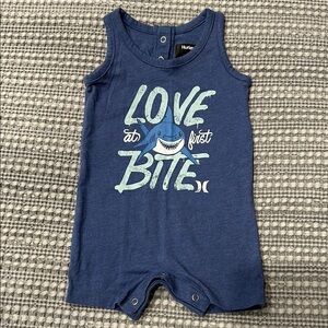 Hurley Blue Shark Bodysuit